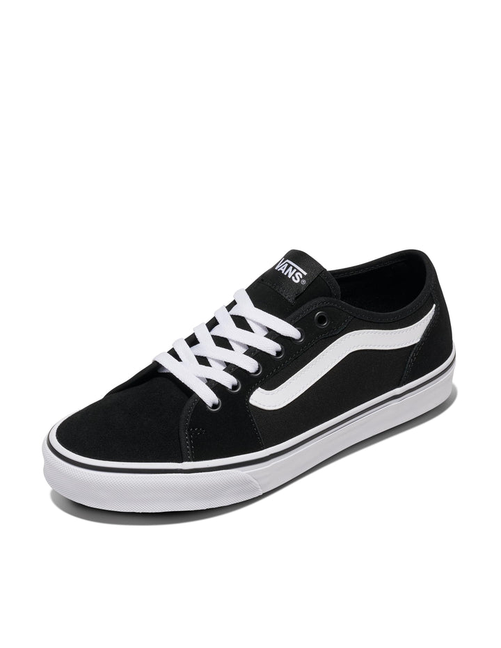 Vans Filmore Decon Herrenschuhe Schnürschuhe Sneaker Grau Freizeit 41 EU Black And White, 41 EU Blac