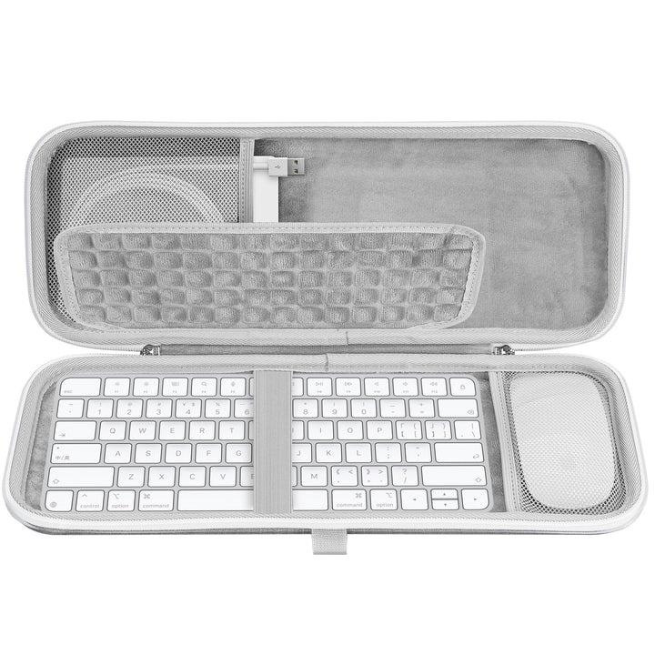 Geekria Hard Case Kompatibel mit Appl Magic Keyboard + Magic Mouse Wireless Tastatur und Maus Combo