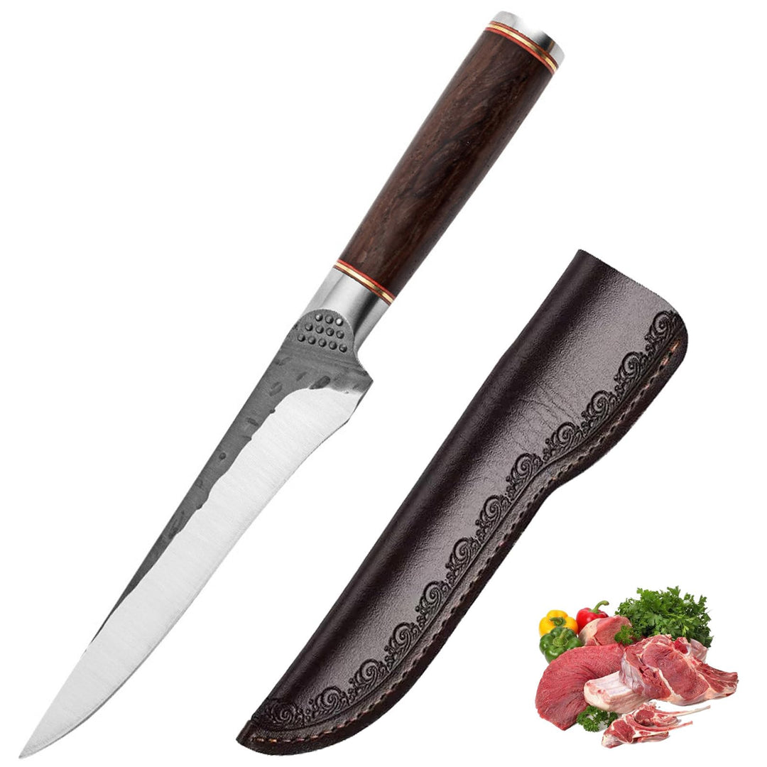 Professionelles Ausbeinmesser Japanisches Kochmesser Handgeschmiedetes Küchenmesser High Carbon Stee