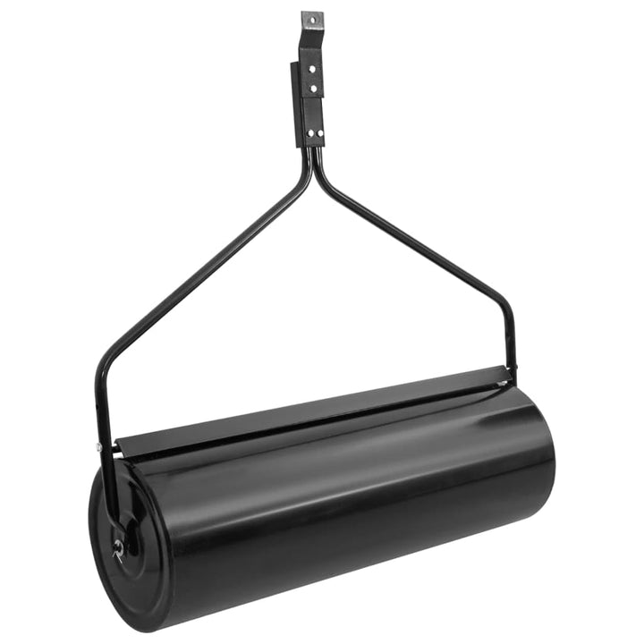 Home Outdoor OthersGarden Rasenwalze Schwarz 63L Eisen