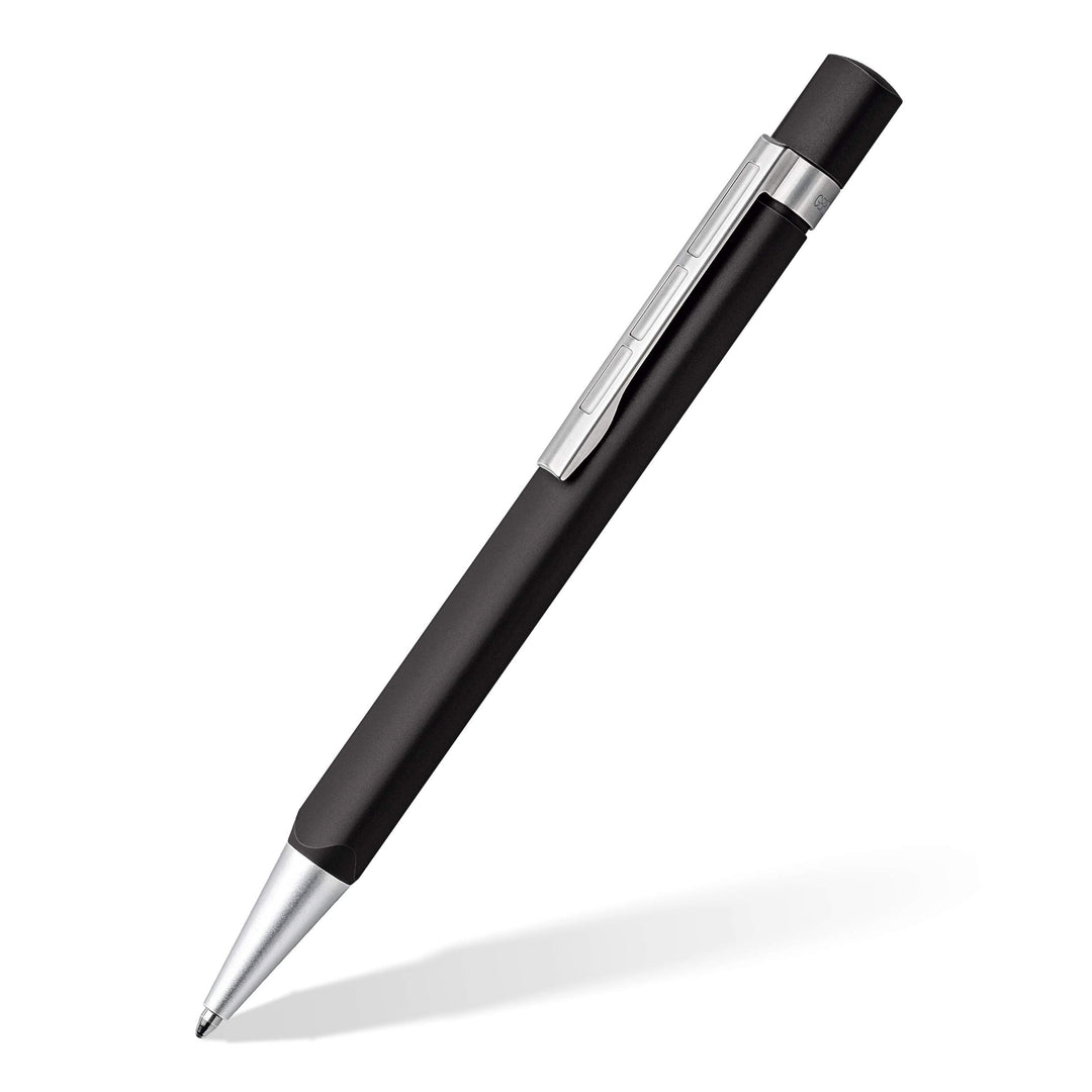 STAEDTLER TRX 440TRX9B-9ST Kugelschreiber (ergonomische Dreikantform, matte, samtweiche Aluminium-Ob