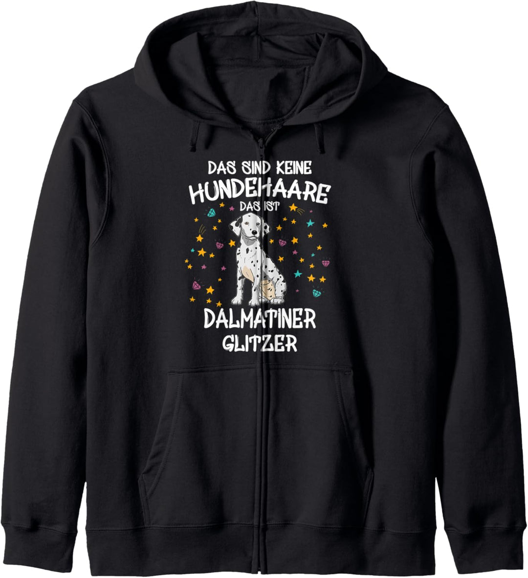 Dalmatiner Glitzer Hundehalter Hundebesitzer Geschenk Hunde Kapuzenjacke