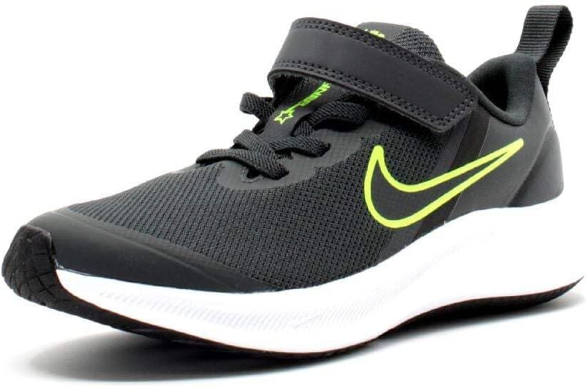 Nike Unisex Kinder Star Runner 3 Gymnastikschuh 18.5 EU Dk Smoke Grey Black Black, 18.5 EU Dk Smoke