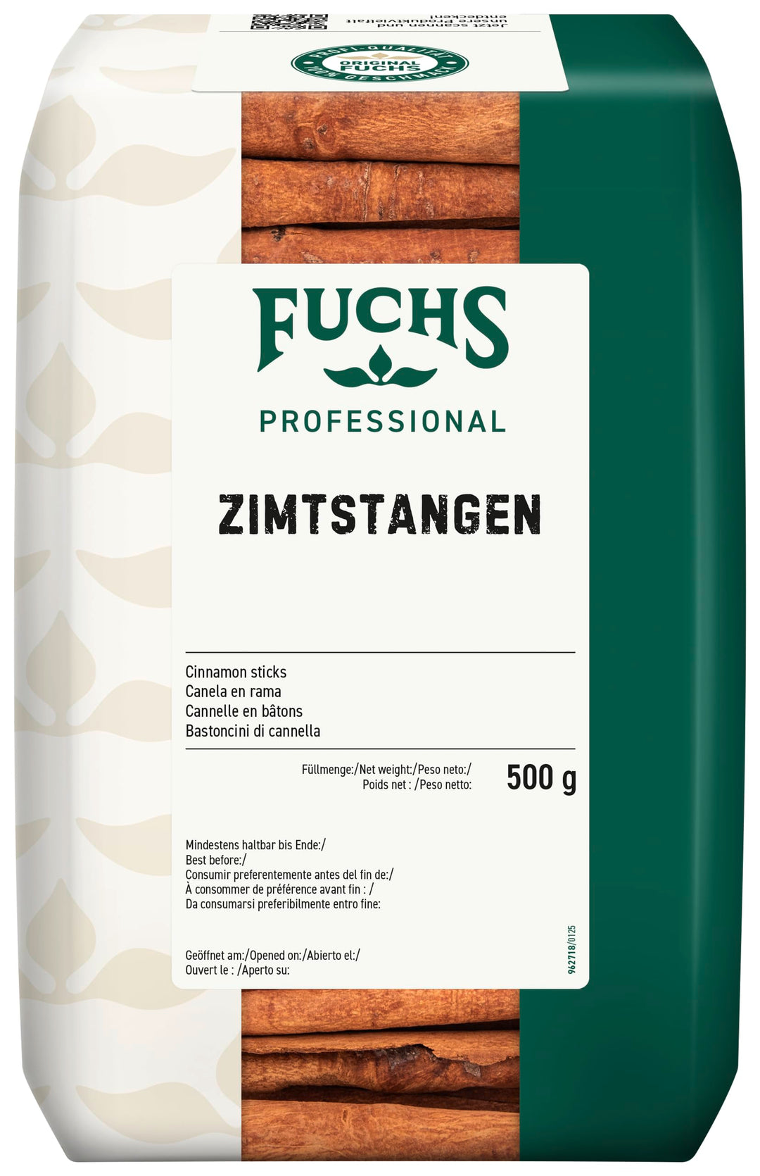 Fuchs Professional - Zimtstangen | Für süsse wie auch herzhafte Gerichte | Profi-Qualität für Grossv