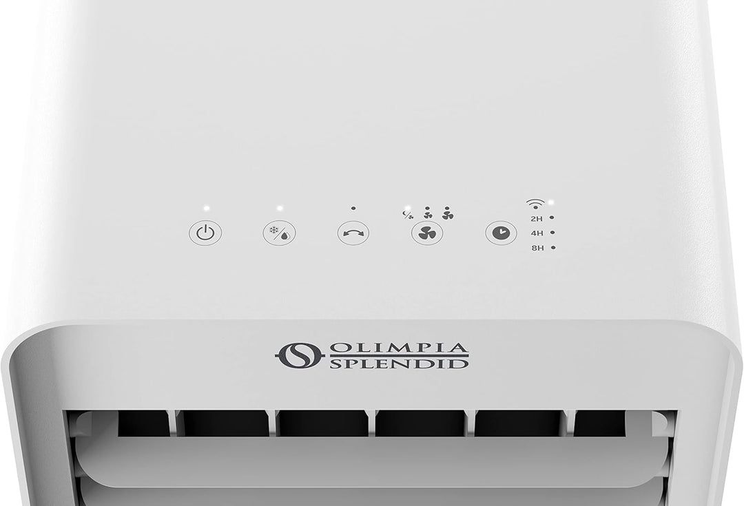 Olimpia Splendid 99308 Peler 4D Kühler mit Fernbedienung, Timer und Kanister 4 Liter, 350 m3/h, 75 W