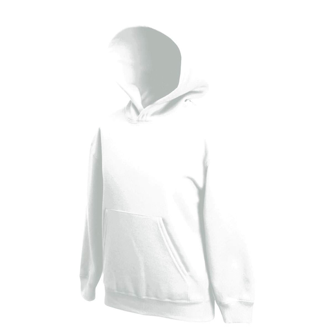 Fruit of the Loom Unisex Kinder Premium Kapuzenpullover 12-13 Jahre Weiss (White), 12-13 Jahre Wei&amp;