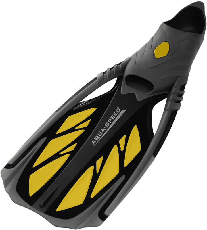 Aqua Speed Schnorchelflossen lang Erwachsene I Taucherflossen für Damen & Herren I Flossen Schnorche