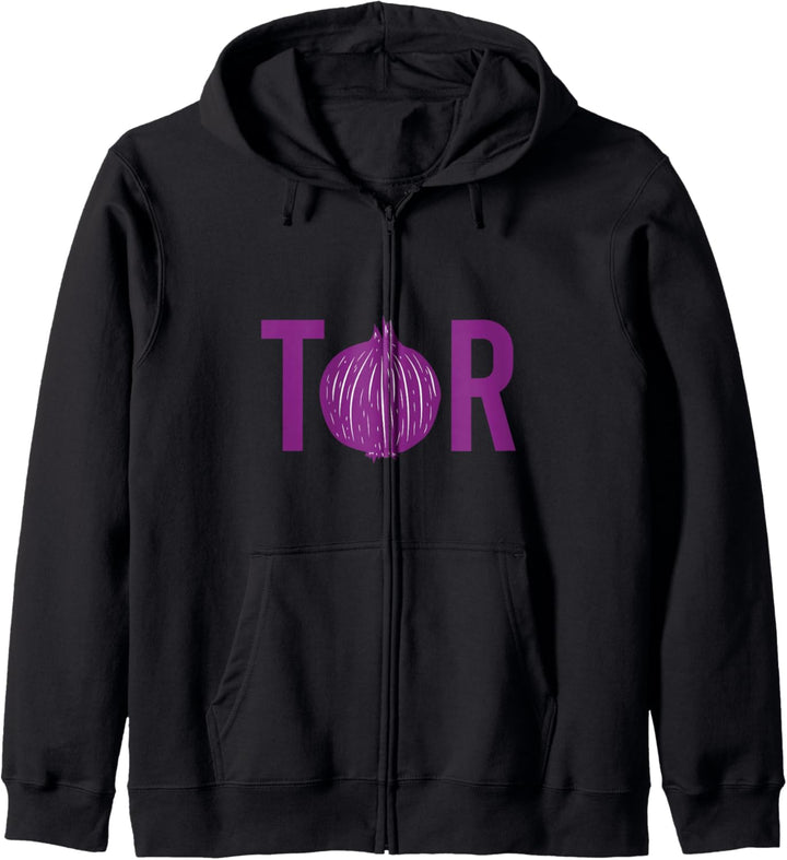 The Onion Router TOR Open Source Network Browser Projekt Kapuzenjacke