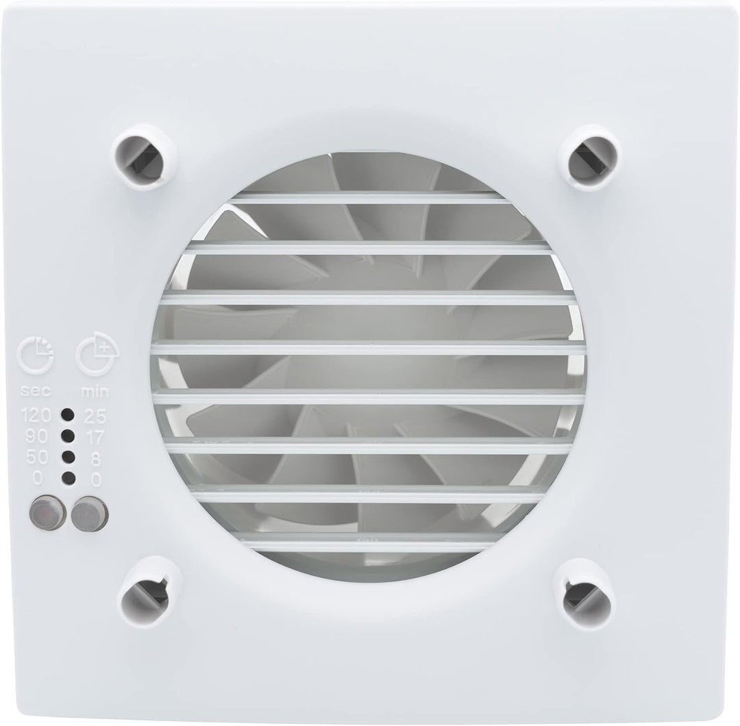 Original ECA 100 ipro KVZC Kleinraumventilator mit elektrischer Innenverschlussklappe als Kaltluftsp