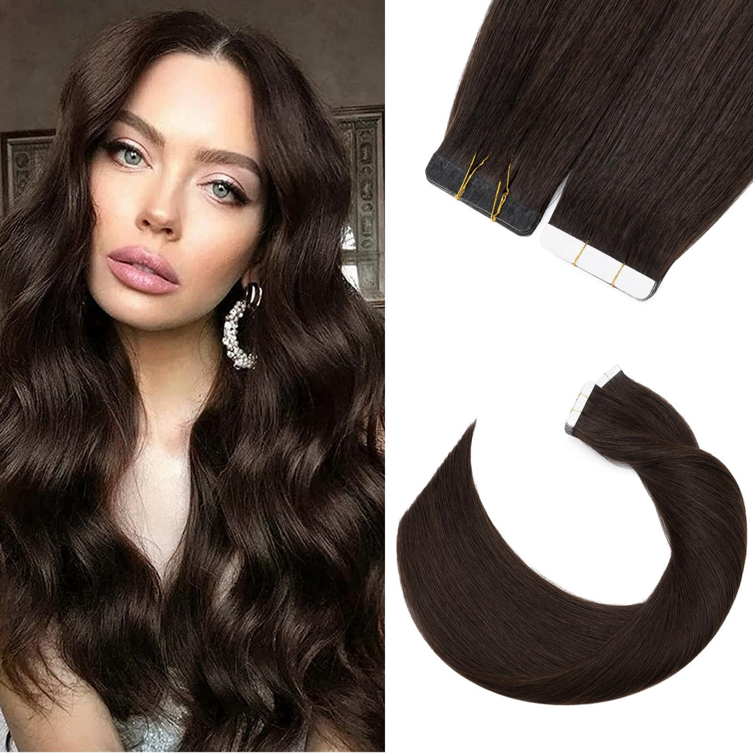 Tape in Extensions Echthaar 20stk, leicht Version Tape Extensions Echthaar, Remy Haarextensions Tape