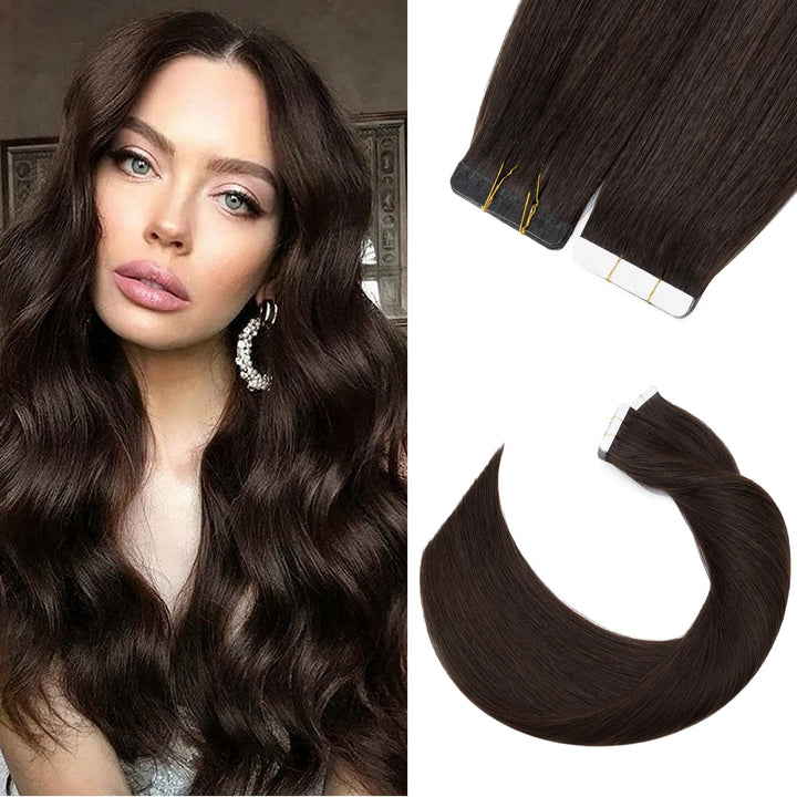 Tape in Extensions Echthaar 20stk, leicht Version Tape Extensions Echthaar, Remy Haarextensions Tape