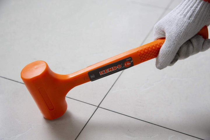 KENDO PVC-Hammer - Gummihammer - Schonhammer - 680 g