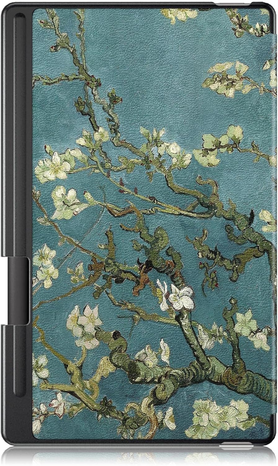 GIOPUEY Hülle Kompatibel mit Remarkable Paper Pro Move 7.3, Flip Case 360° Schutz - Aprikosenblume r