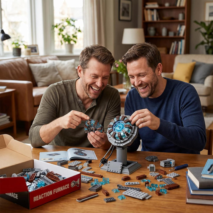 Arc Reactor Bausteinsatz, EIN Modell Spielzeug Beweis, DASS Tony EIN Herz hat, EIN Geschenk für Erwa
