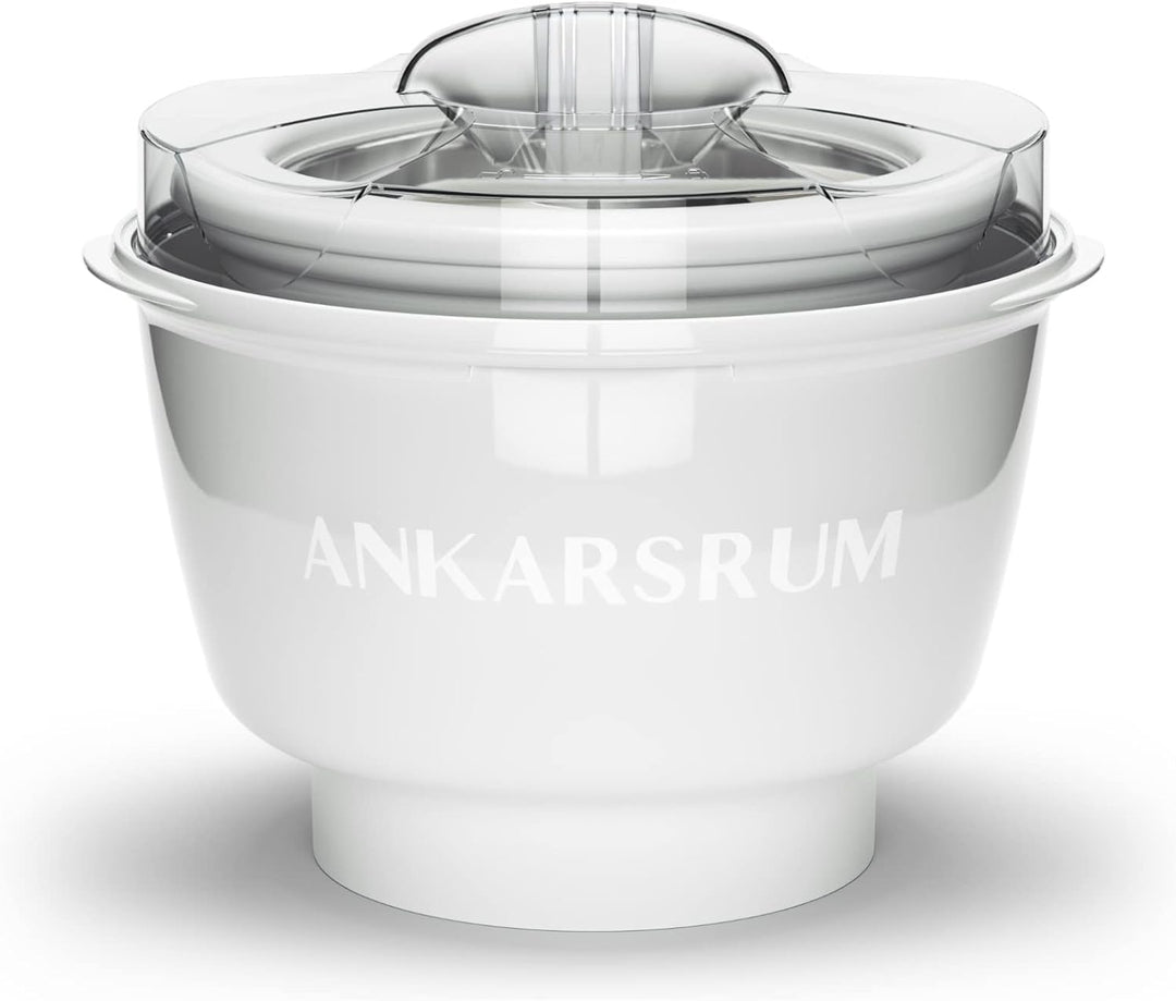 Ankarsrum Ice Cream Maker + Spatel | Speiseeismaschine Zubehör für Assistent Original N1–N30, Eis, S