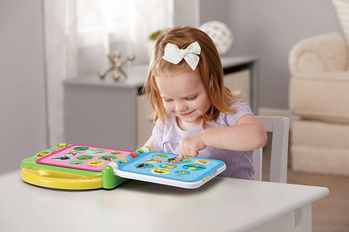 VTech Baby Mein 100-Wörter-Buch: Tiere – Interaktives Bildwörterbuch zum Lernen erster Wörter – Tier
