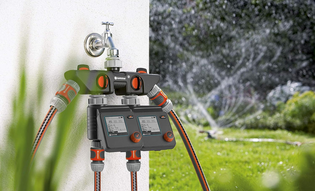 Gardena Bewässerungssteuerung Select: Automatische und zeitsparende Bewässerung, Flexible Bewässerun