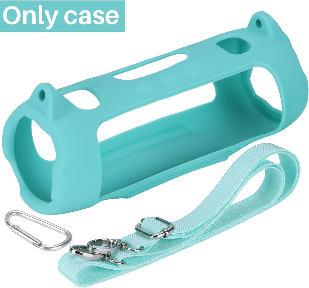 Silikonhülle Tragetasche Case für JBL Charge 6 Lautsprecher Minzgrün, Minzgrün