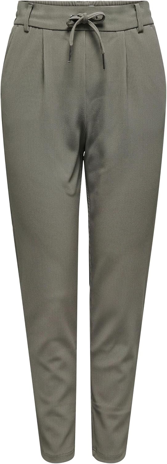 ONLY Damen Onlpoptrash-Sally Easy Mw Rib PNT Noos Hose M / 34L Black 1, M / 34L Black 1