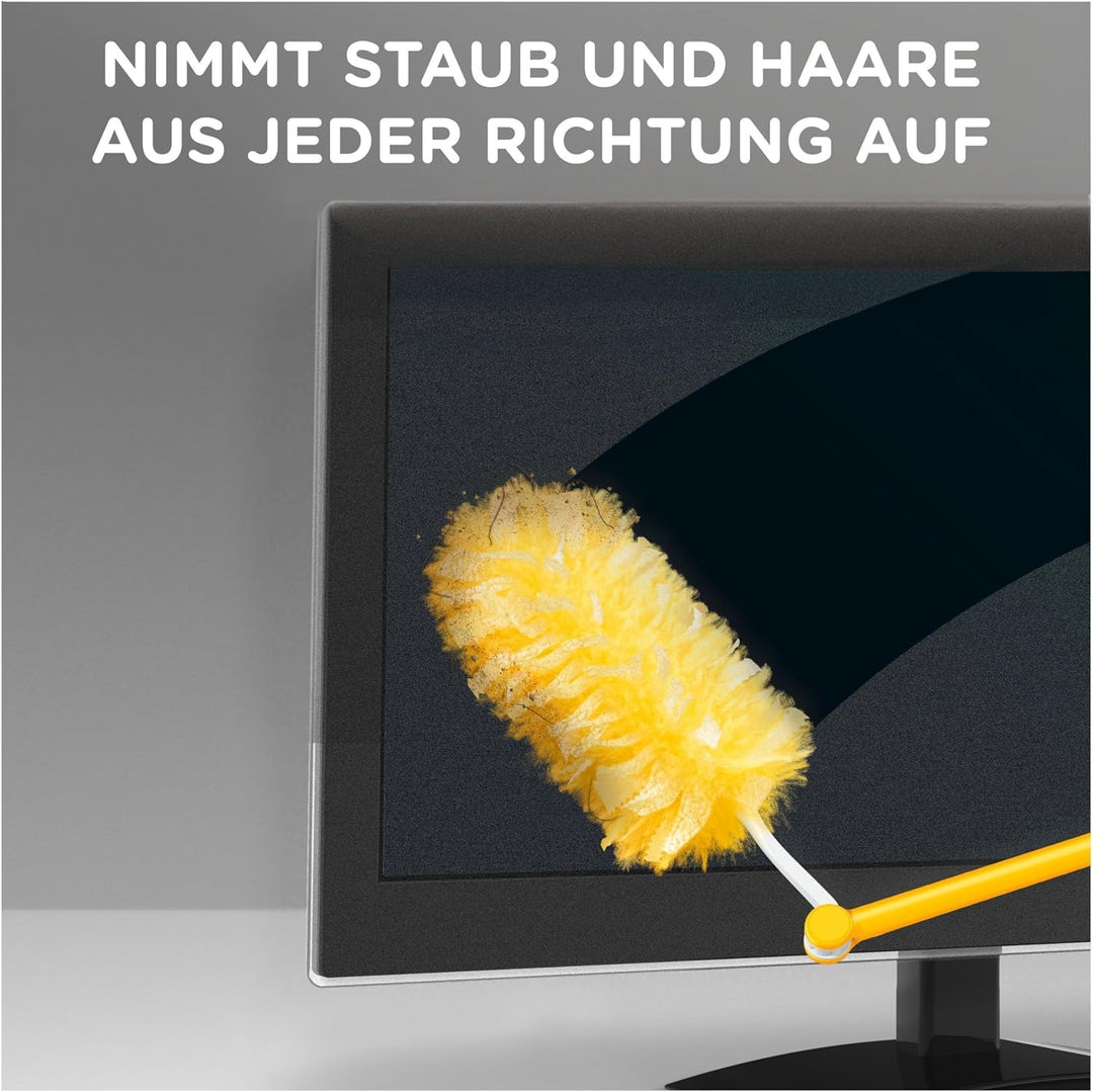 Swiffer Staubmagnet 360° Nachfüllpack 5 Tücher, Nimmt Staub, Haare & Allergene Aus Jeder Richtung Au