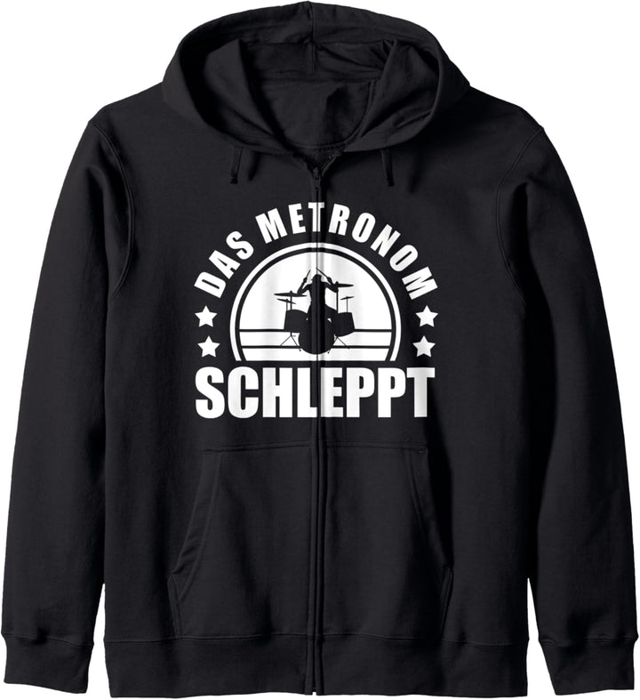 Schlagzeug Geschenk I Drummer Schlagzeuger Kapuzenjacke