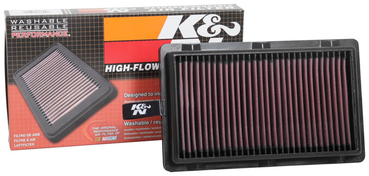 K&N Luftfilter kompatibel mit Hyundai Tucson & Kia Sportage 1.7 & 2.0 Diesel 2015- (33-3125), Rot
