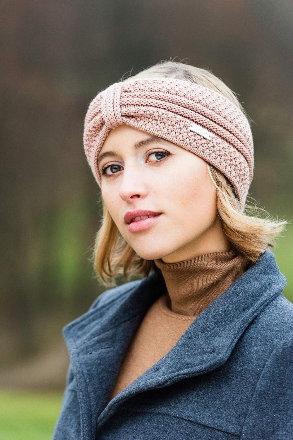 Eisglut Damen Esmeralda Merino Stirnband M 57-58cm marine, M 57-58cm marine