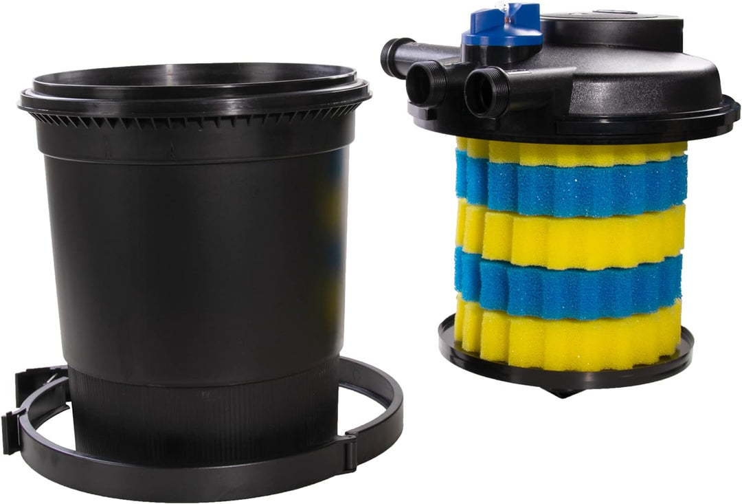 AquaForte GPF-10000 (11 Watt) Druckfilter, Leistung 11 Watt, Spannung 230V, Frequenz 50Hz, Eingang/A