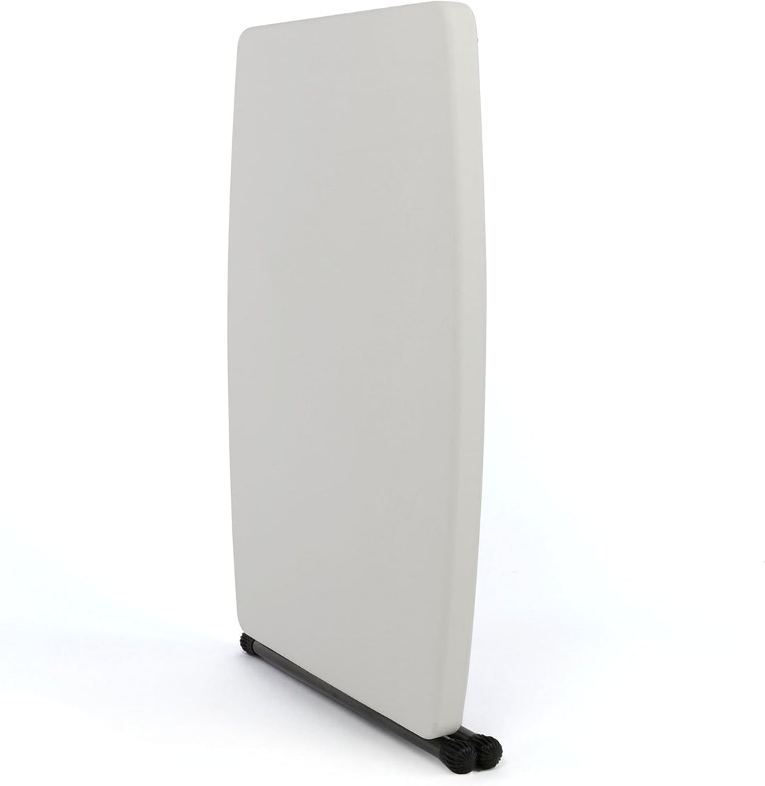 Nexos Partytisch 50x70 cm weiss Klapptisch Balkontisch höhenverstellbar Beistelltisch Campingtisch k