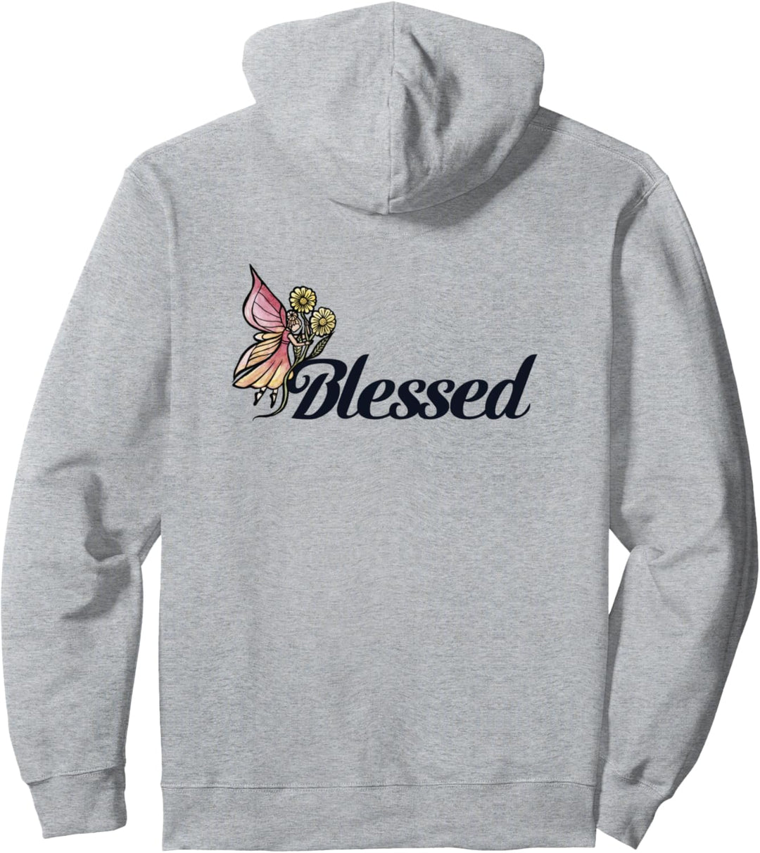 Blessed Fairy Garden Kunstwerk Pullover Hoodie