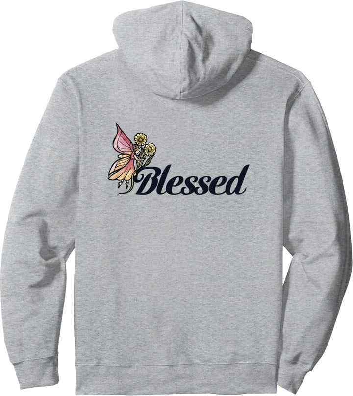 Blessed Fairy Garden Kunstwerk Pullover Hoodie