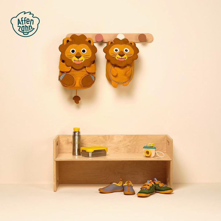 Affenzahn Kinderrucksack Grosser Freund | Kindergartenrucksack für Kinder von 3 bis 5 Jahren mit fun
