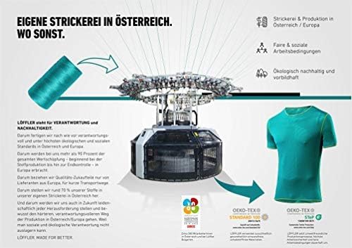 Löffler Damen DA. KA TRANSTEX Light T-Shirt, Weiss, 34