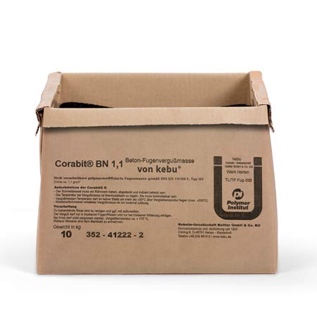 Kebu - Betonfugenvergussmasse BN Heiss-Vergussmasse Asphalt und Beton - Grösse: 27kg