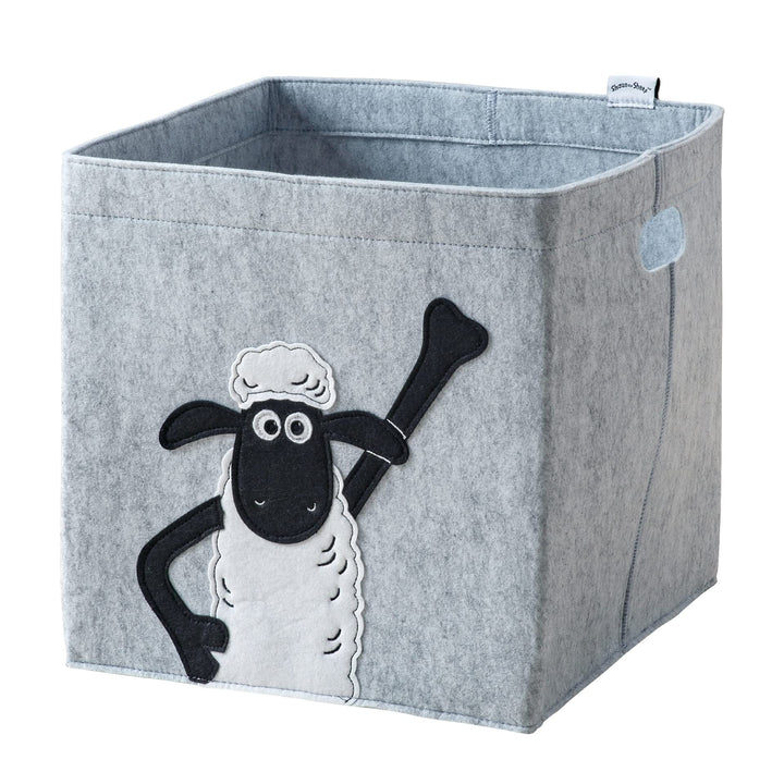 meets Shaun das Schaf Aufbewahrungsbox für Kinder – Filz-Box mit dem kultigen Schaf zum Verstauen vo