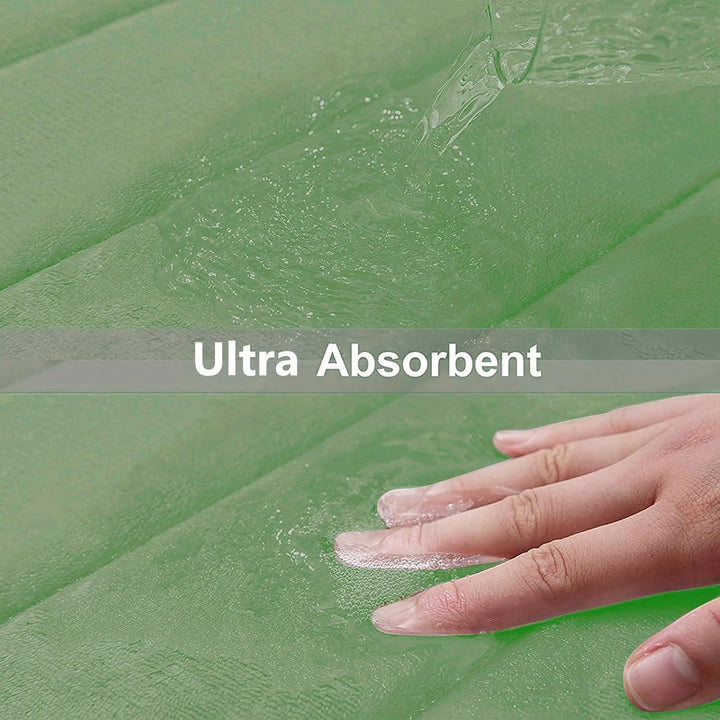 Homaxy Memory Foam Badezimmer Badeteppiche Saugfähige Rutschfester Badvorleger Waschbar Badematte -