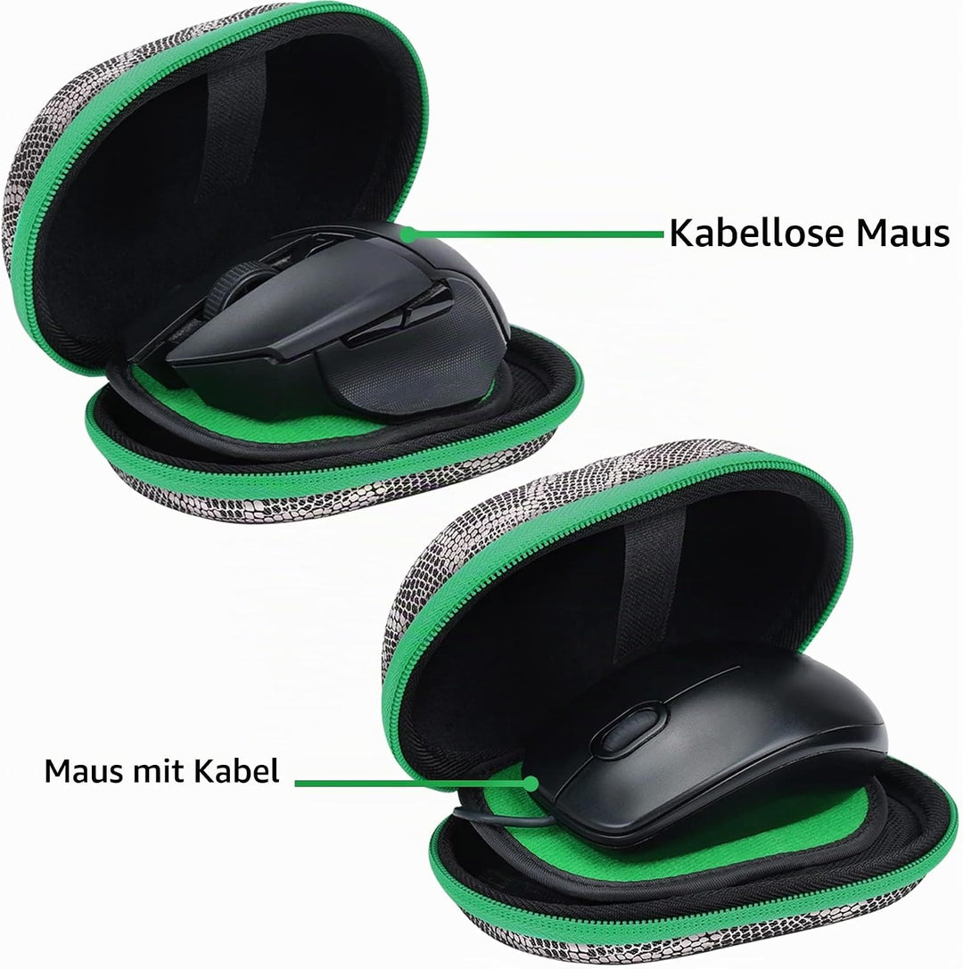 co2CREA Hard Case Ersatz für Razer Basilisk V2/V3 X/Deathadder Essential/Mamba Elite/Naga Pro Trinit