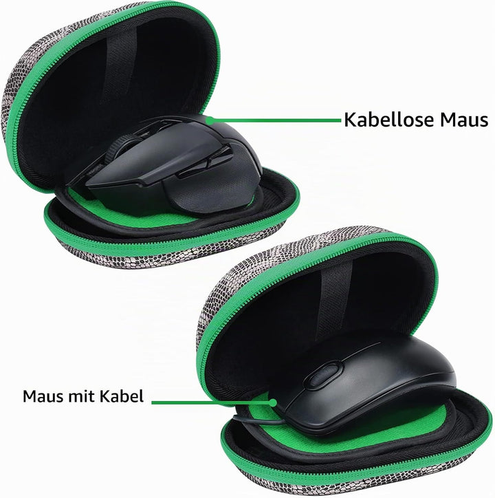 co2CREA Hard Case Ersatz für Razer Basilisk V2/V3 X/Deathadder Essential/Mamba Elite/Naga Pro Trinit