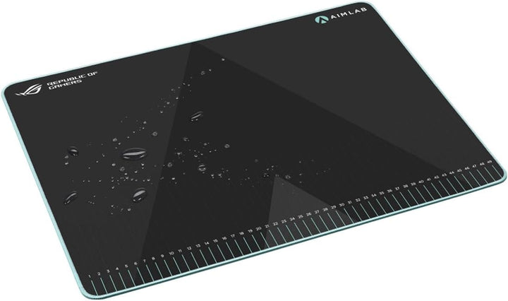ASUS ROG Hone Ace Aim Lab Edition Gaming-Mauspad (mit Messmarkierungen für die ROG Aim Lab Software,