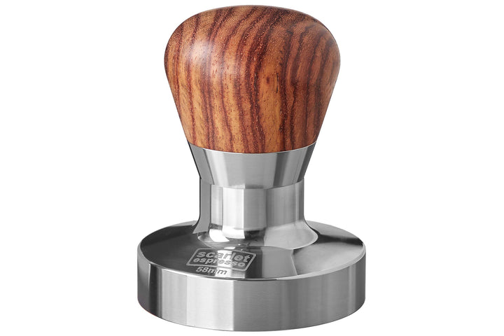 scarlet espresso | Tamper »Passion« für Barista; mit ergonomischem PVC- oder Edelholzgriff nach Wahl