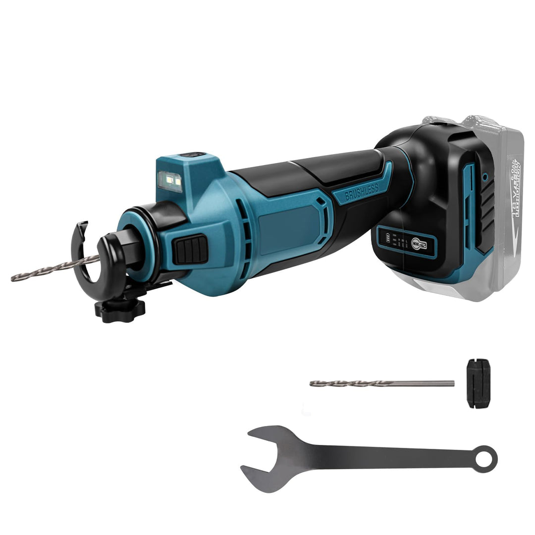 Akku-Rotationsschneider Trockenbau-Ausschnittwerkzeug für Makita 18V Lithium-Akku, Akku-Rotationssch
