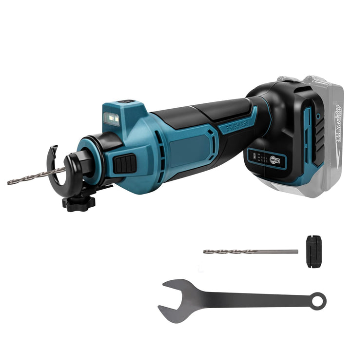 Akku-Rotationsschneider Trockenbau-Ausschnittwerkzeug für Makita 18V Lithium-Akku, Akku-Rotationssch