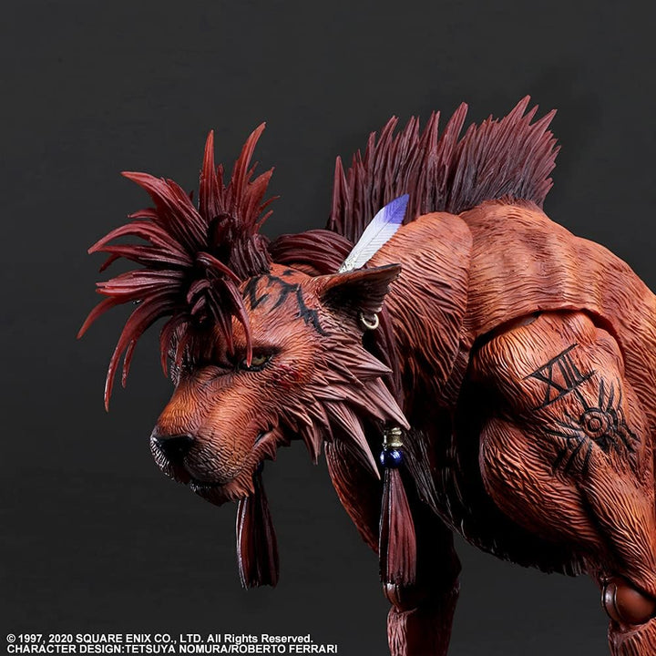 Square Enix Final Fantasy VII Remake Play Arts Kai Action Figure RED XIII
