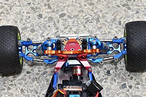 GPM for Losi 1/18 Mini-T 2.0 2WD Stadium Truck Aluminum + Stainless Steel Front Upper Arm Tie Rod -