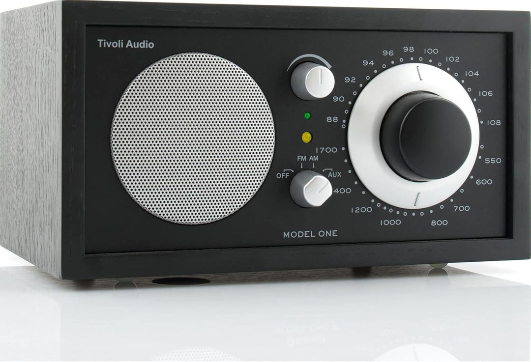 Tivoli Audio Model One UKW-/MW-Radio (Schwarz / Schwarz / Silber) black, black