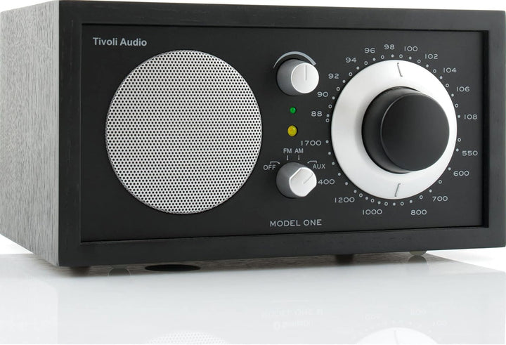 Tivoli Audio Model One UKW-/MW-Radio (Schwarz / Schwarz / Silber) black, black