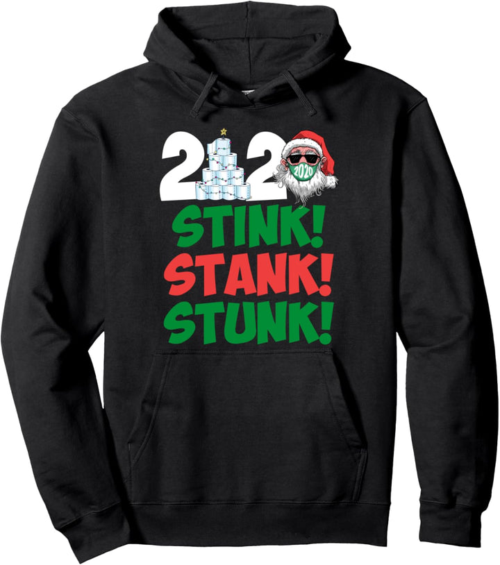 Lustige Weihnachten Was der Elf mit 2020 Weihnachtspyjama Pullover Hoodie
