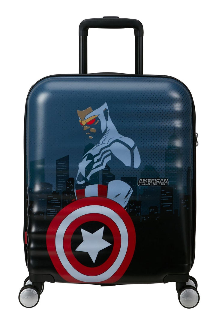 American Tourister Marvel Legends FL - Spinner S, Handgepäck, 55 cm, 36 L, Mehrfarbig (Captain Ameri