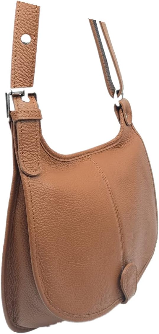 Puccio Pucci Womens TRLBC100091 Ledertasche, Kamel