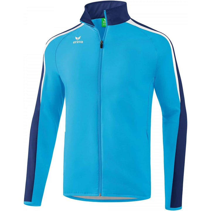 Erima Herren Liga Line 2.0 Präsentationsjacke XXL Curacao/New Navy/Weiss, XXL Curacao/New Navy/Weiss